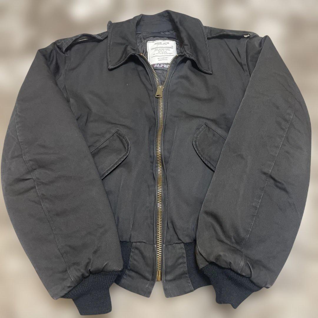 よ*ょ様 80s alpha フライトジャケット cwu-45p 旧タグ　USA