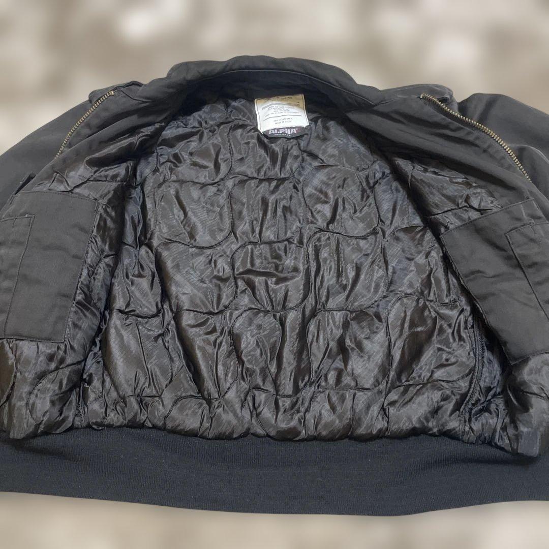 よ*ょ様 80s alpha フライトジャケット cwu-45p 旧タグ　USA