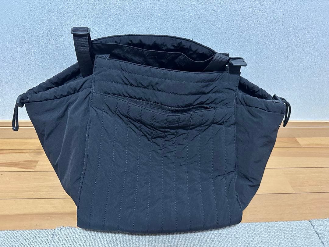 SOLPRESA キルティング マザーズバッグ Mサイズ ブラック