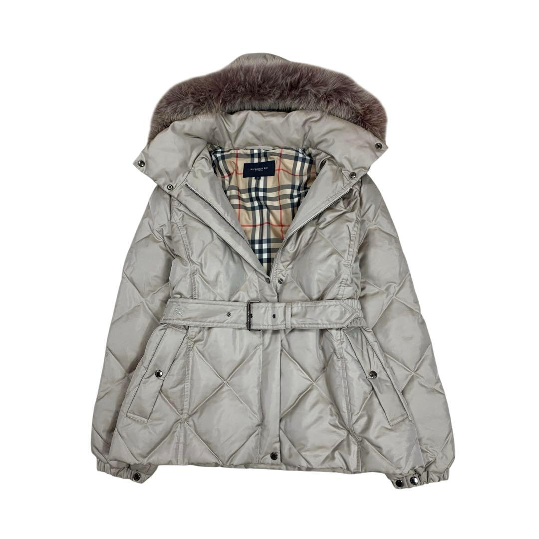 Burberry London バーバリーロンドン ダウンコートノバチェック