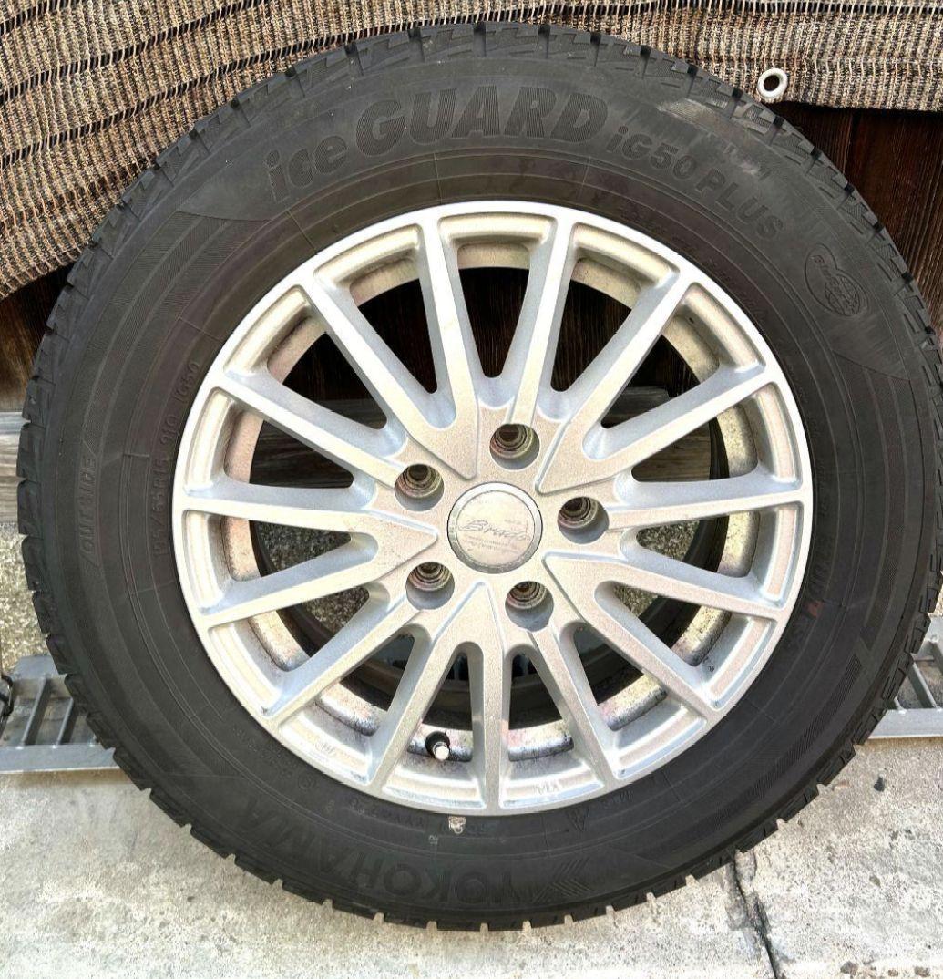 専用ですiceGUARD ig50 PLUS 195/65R15 4本ホイール付