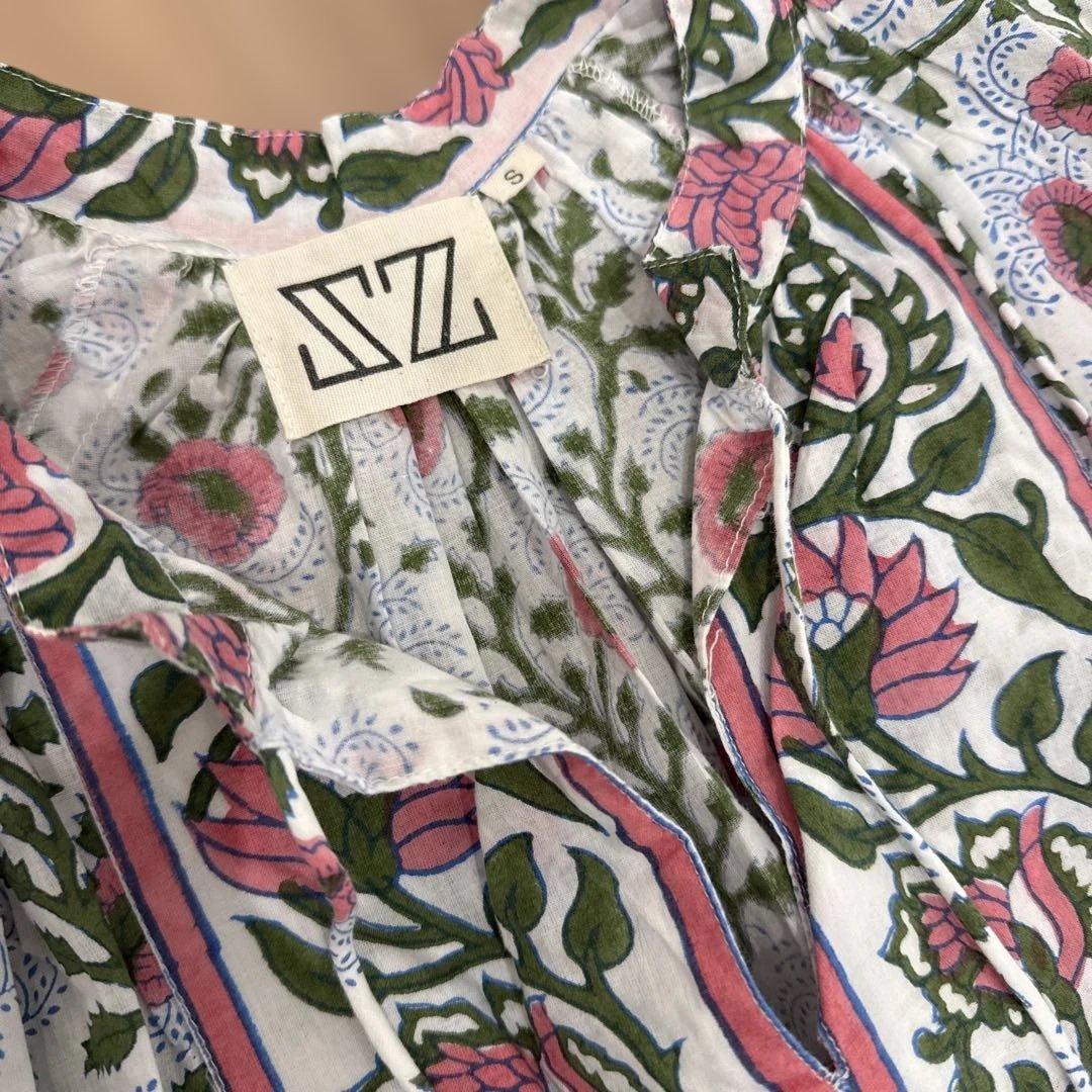 SZ 花柄タッセル付きワンピース Sサイズ　ロンハーマン