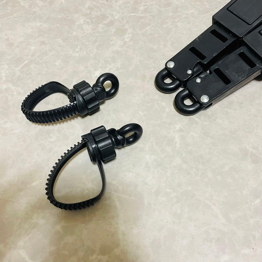 美品　ベビーカー　ステップ　ハンドル付き　背もたれ付き　バギーボード　2人乗り