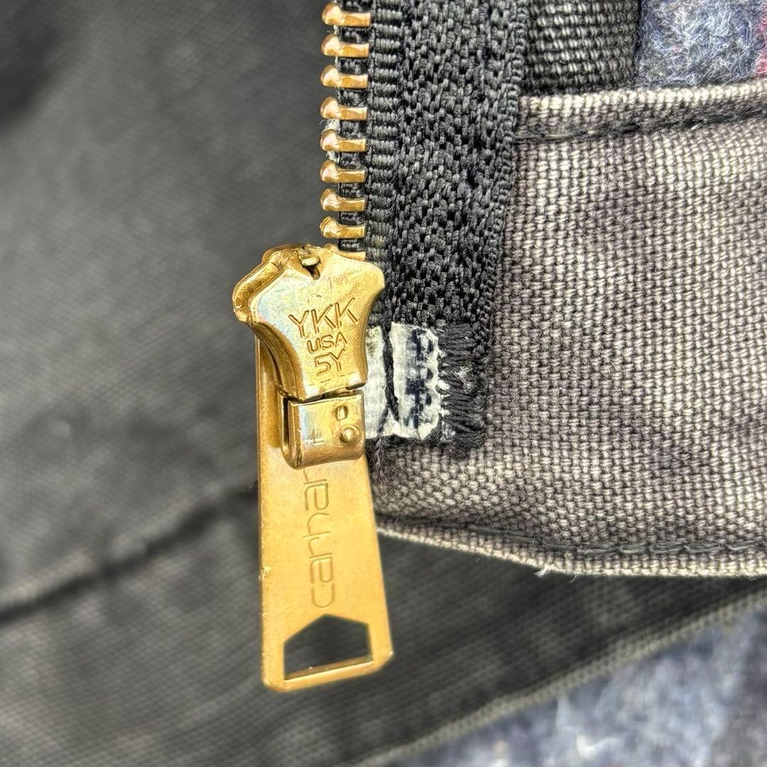 Carhartt デトロイトジャケット ブラック コーデュロイ襟 USA