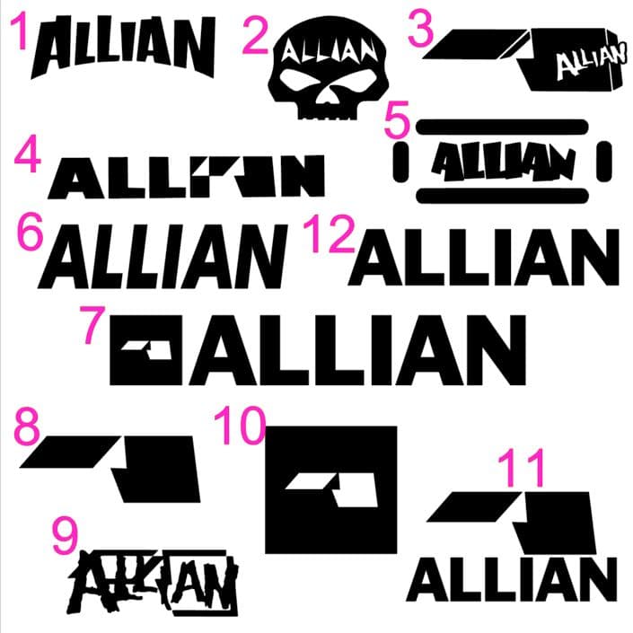 ALLIAN　アライアン　ステッカー