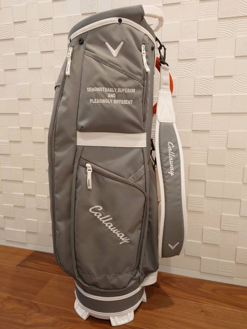 Callaway ゴルフキャディバッグ グレー９．５型（47インチ対応）