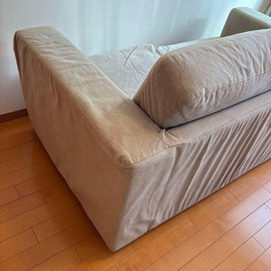 MUJI 無印良品　2人掛け　ソファ　事務