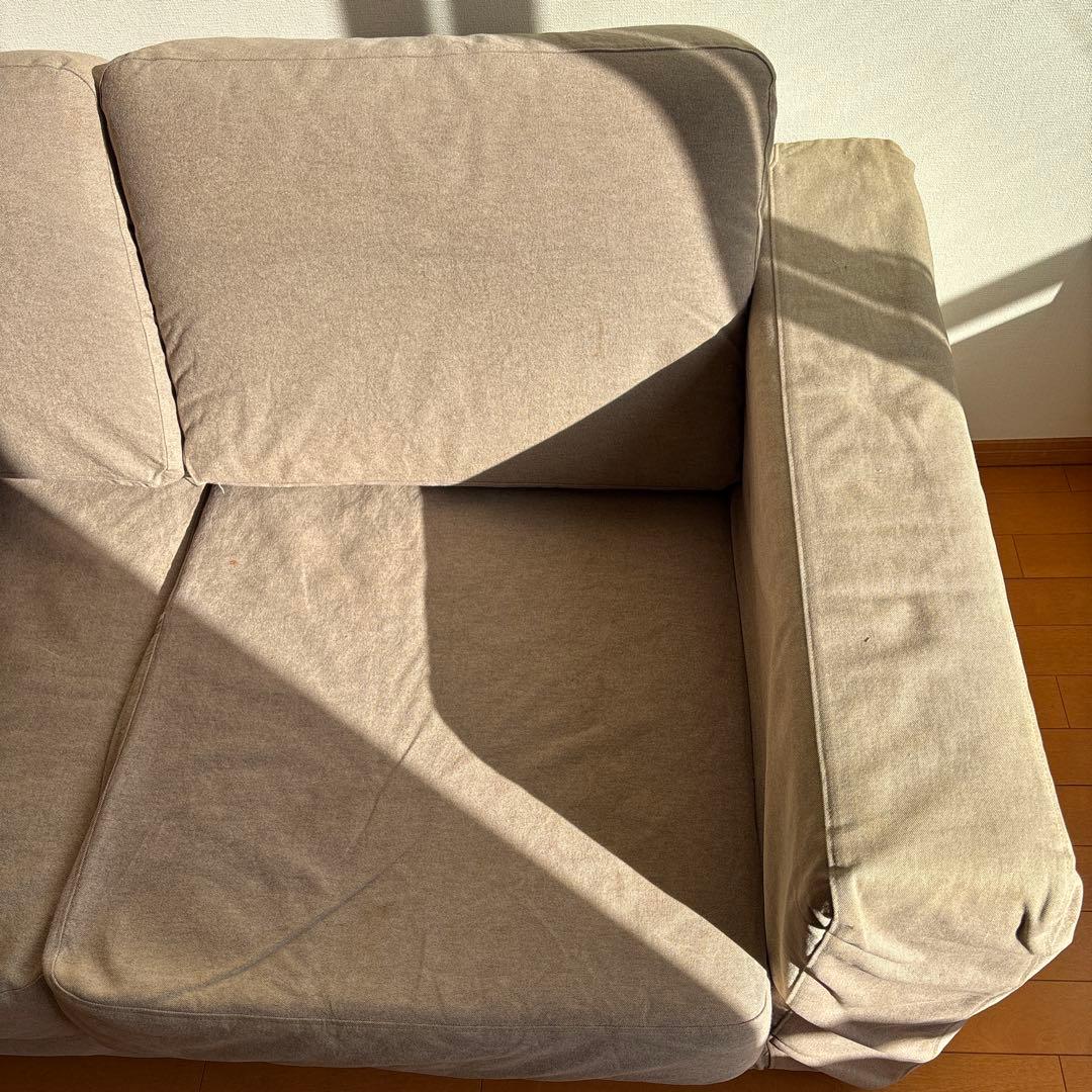 MUJI 無印良品　2人掛け　ソファ　事務