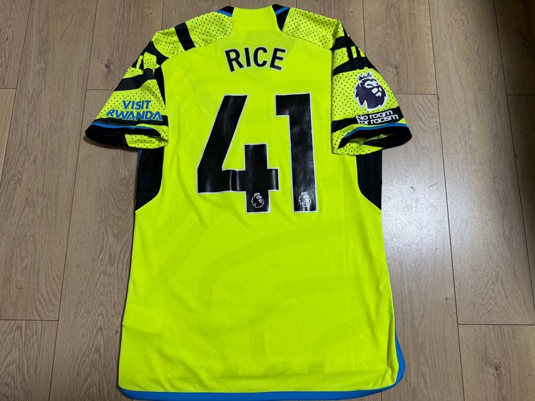 adidasアディダス アーセナル ライス RICE 23/24 フルパッチ L
