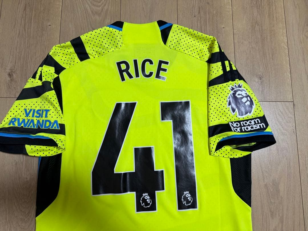 adidasアディダス アーセナル ライス RICE 23/24 フルパッチ L