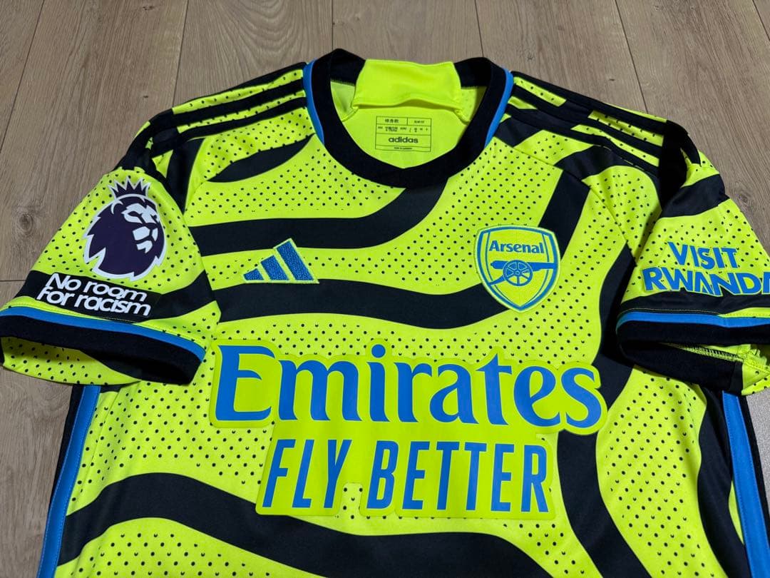 adidasアディダス アーセナル ライス RICE 23/24 フルパッチ L