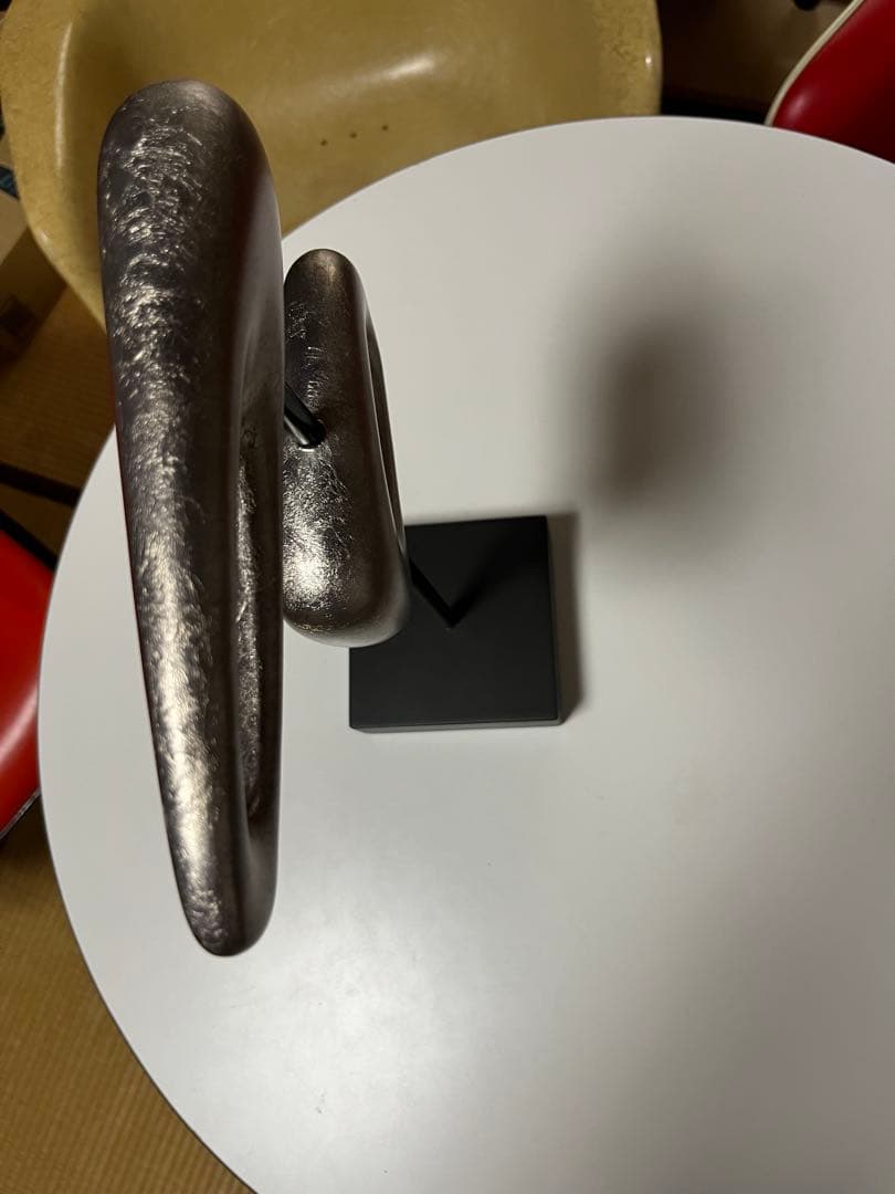 ディーヴィー デザイン 抽象彫刻 オブジェ モダンアート 置物 中古