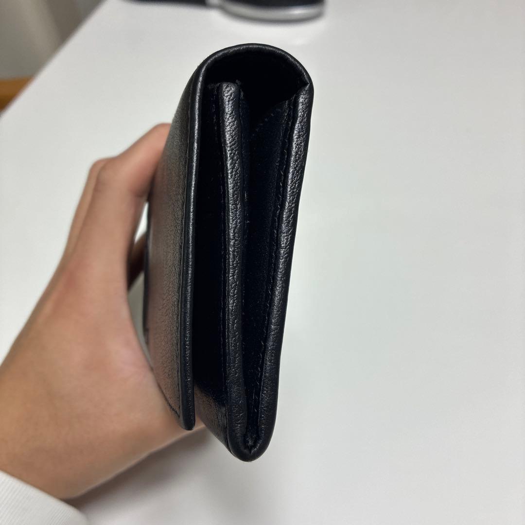 サンローラン　長財布　ブラック