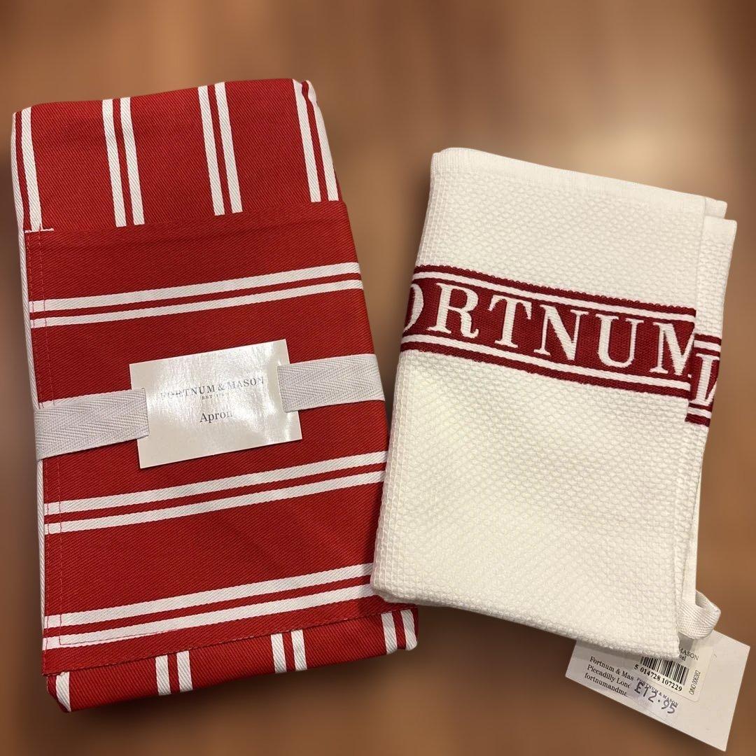 フォートナム&メイソン エプロン&ティータオル