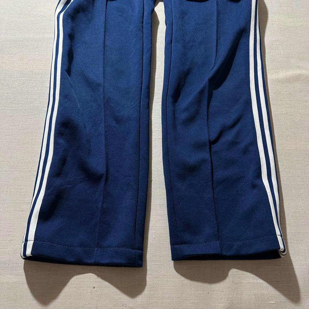 80s ビンテージ adidas トラックパンツ ジャージ デサント L