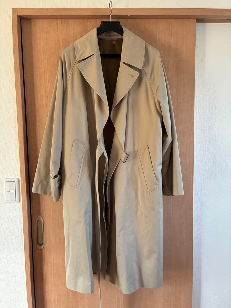 COMOLI 21AWコットンギャバタイロッケンコート 3