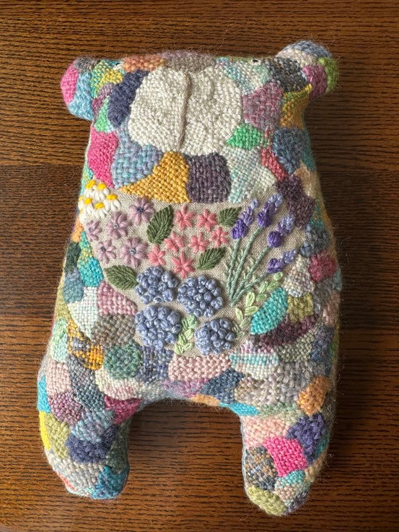 ダーニングくまさん　抱きぐるみ