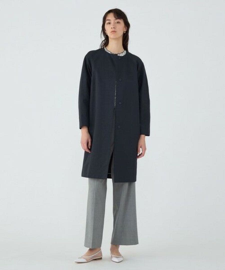 新品未使用TOMORROWLAND スパークツイル コクーンコート36