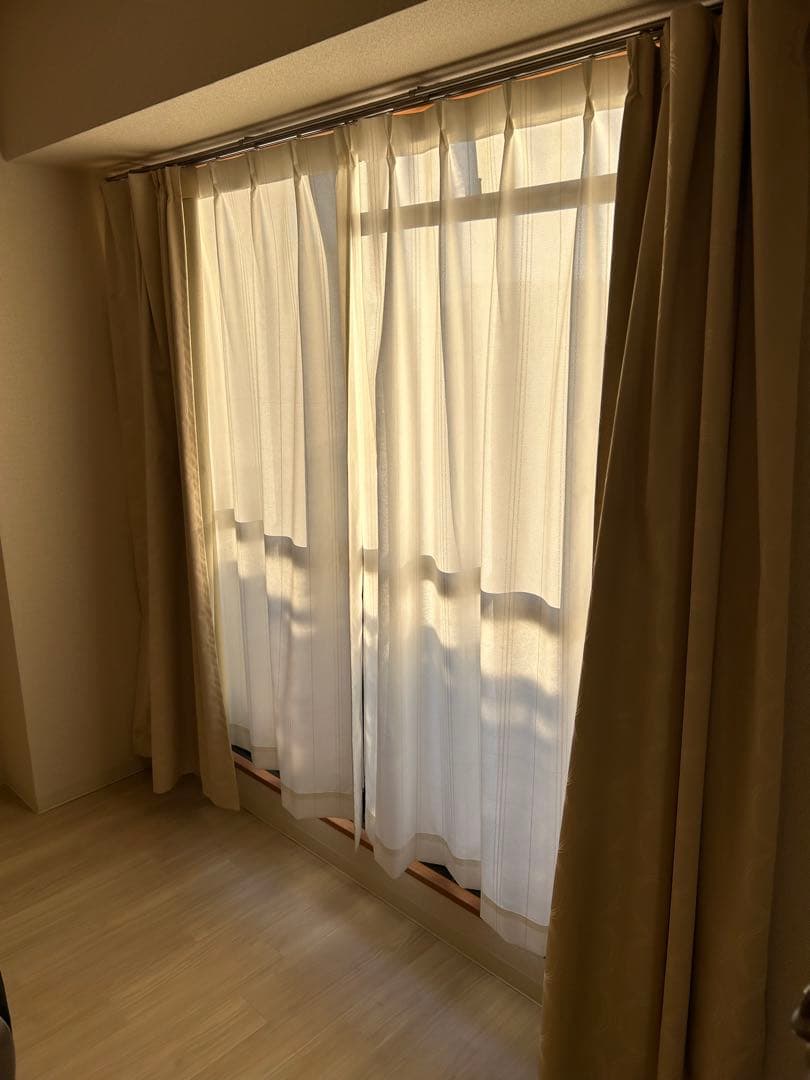 ニトリカーテンセット　遮光1級遮熱遮音　縦180横170 (85×2) 2組×2