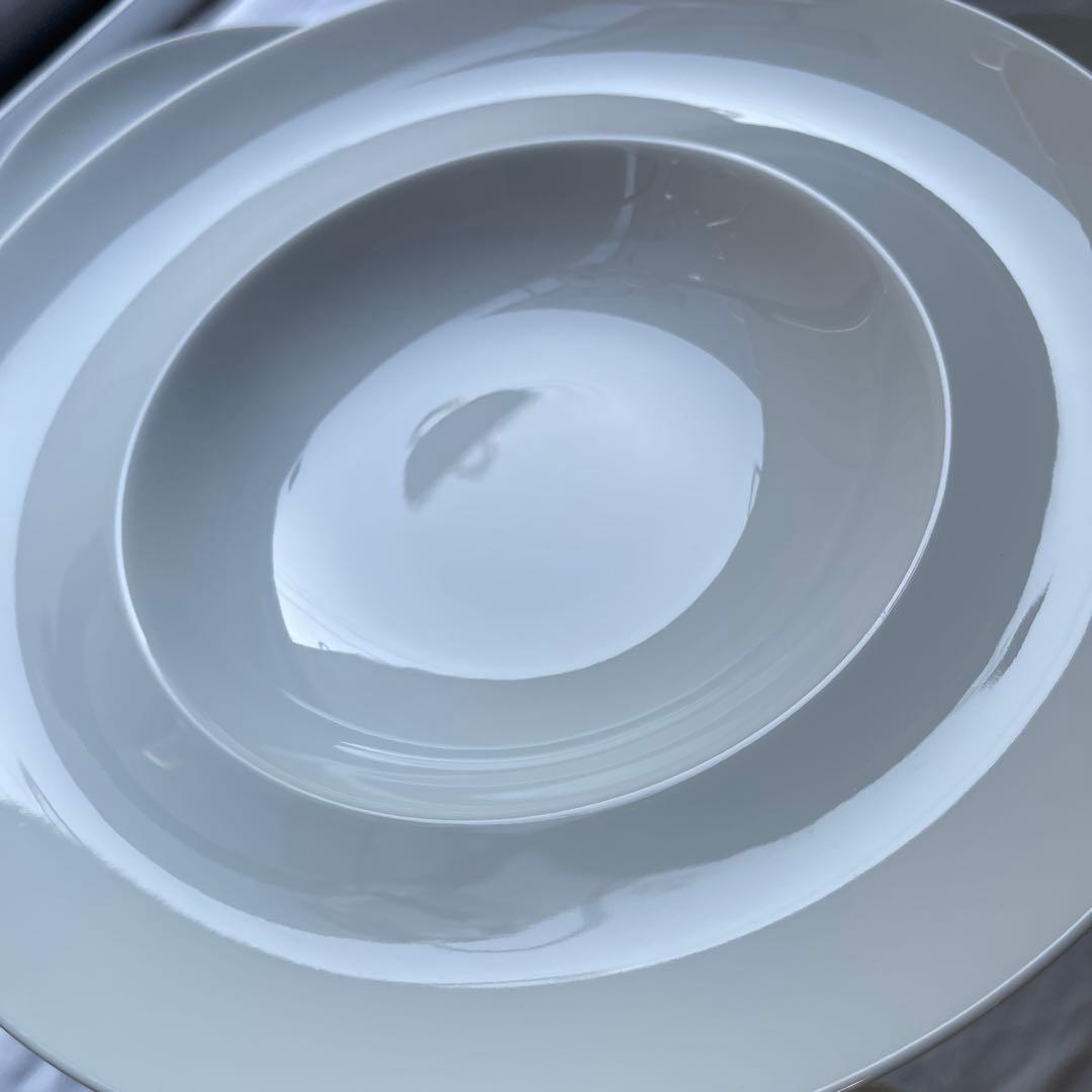 リチャードジノリ　インペロホワイト　6セット　白磁　スーププレート 26cm