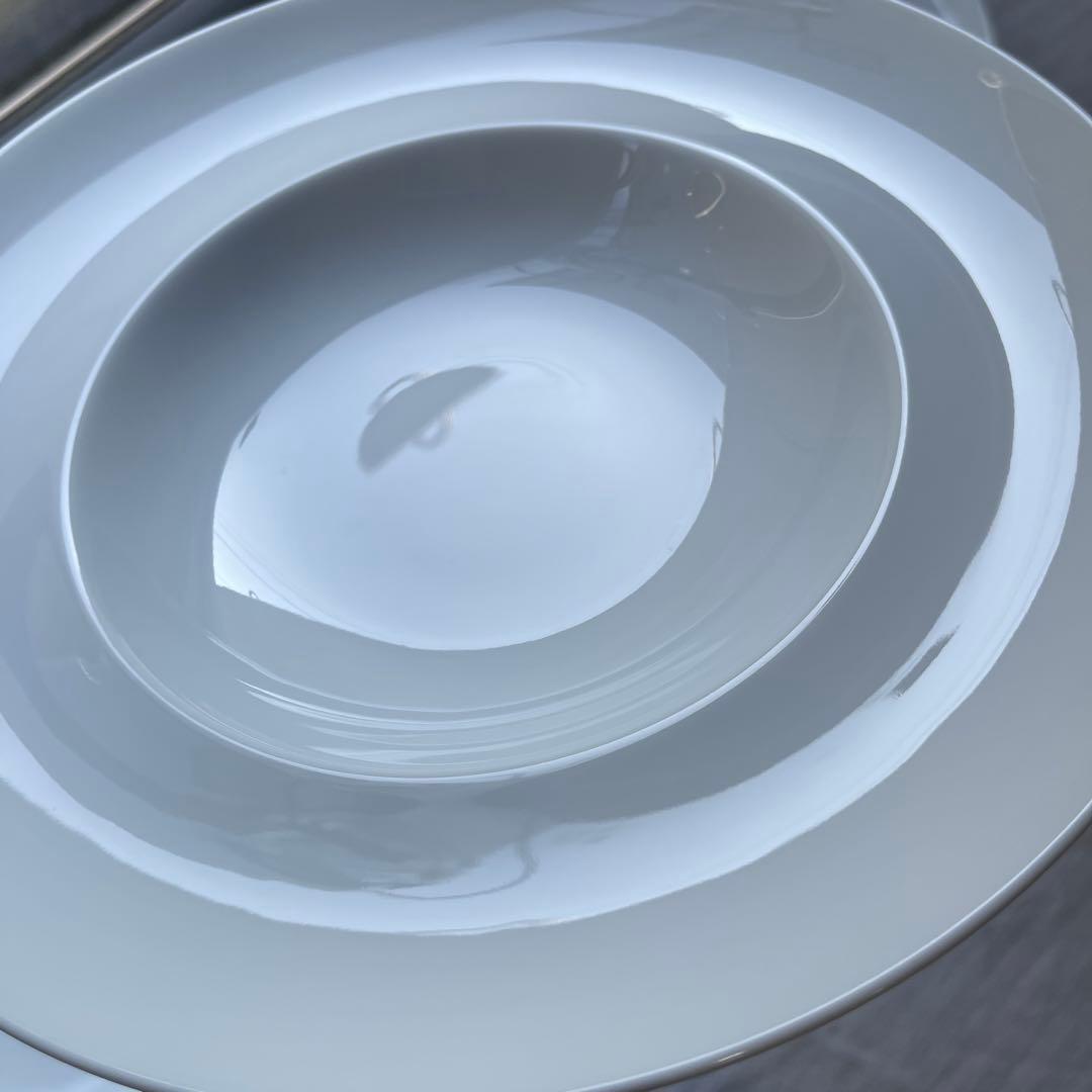 リチャードジノリ　インペロホワイト　6セット　白磁　スーププレート 26cm