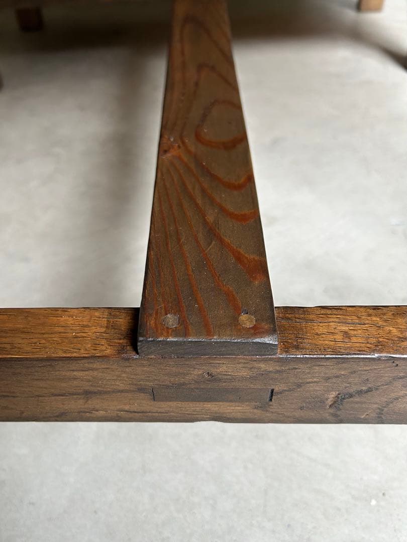 アンティーク　日本製　家具　机　デスク　レストア済み