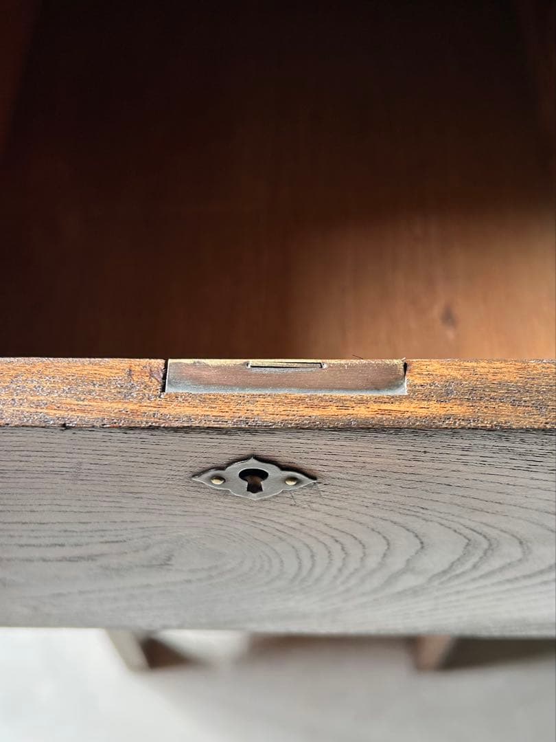 アンティーク　日本製　家具　机　デスク　レストア済み