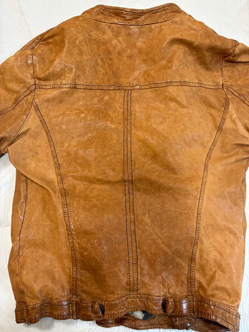 Giorgio Brato ブラウン レディースレザージャケット