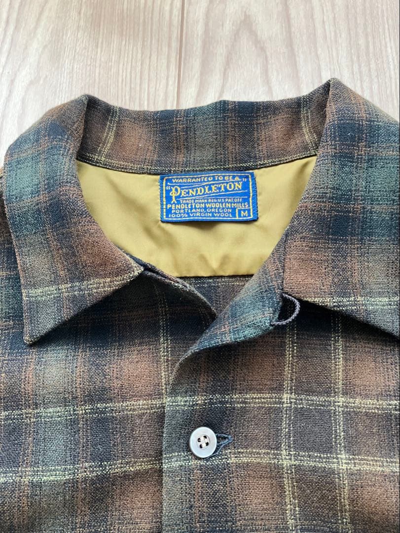 カ*エ様 Pendleton ペンドルトン　ボードシャツ　60s 50s オンブ