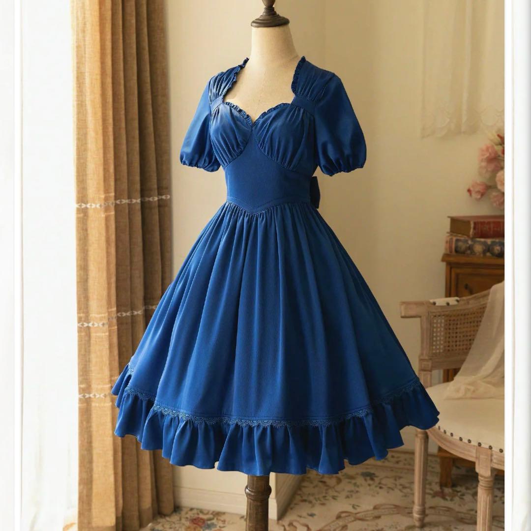 MANUSMACHINA 鹿鳴館ワンピース　クラシカル