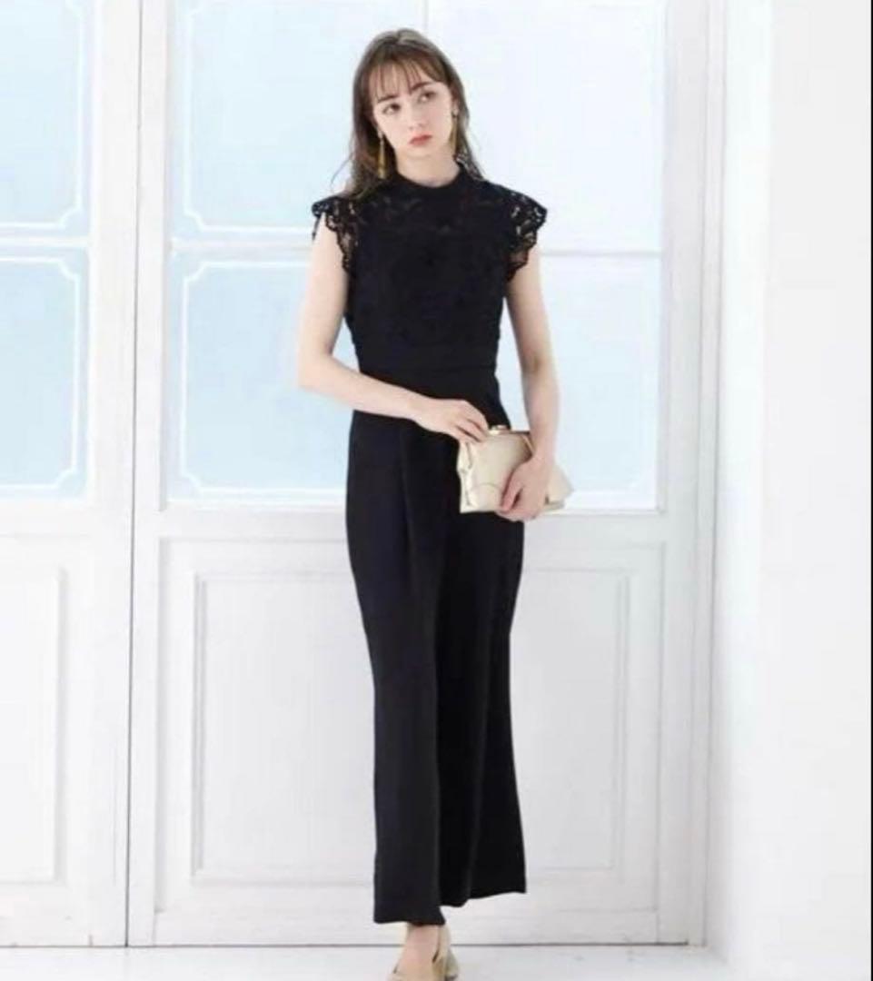 エメ　パンツドレス（ブラック）