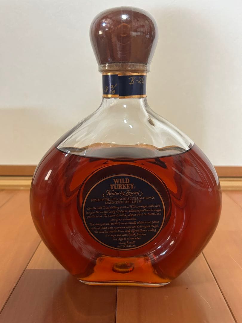 【美品】ワイルドターキー ケンタッキーレジェンドSingle Barrel