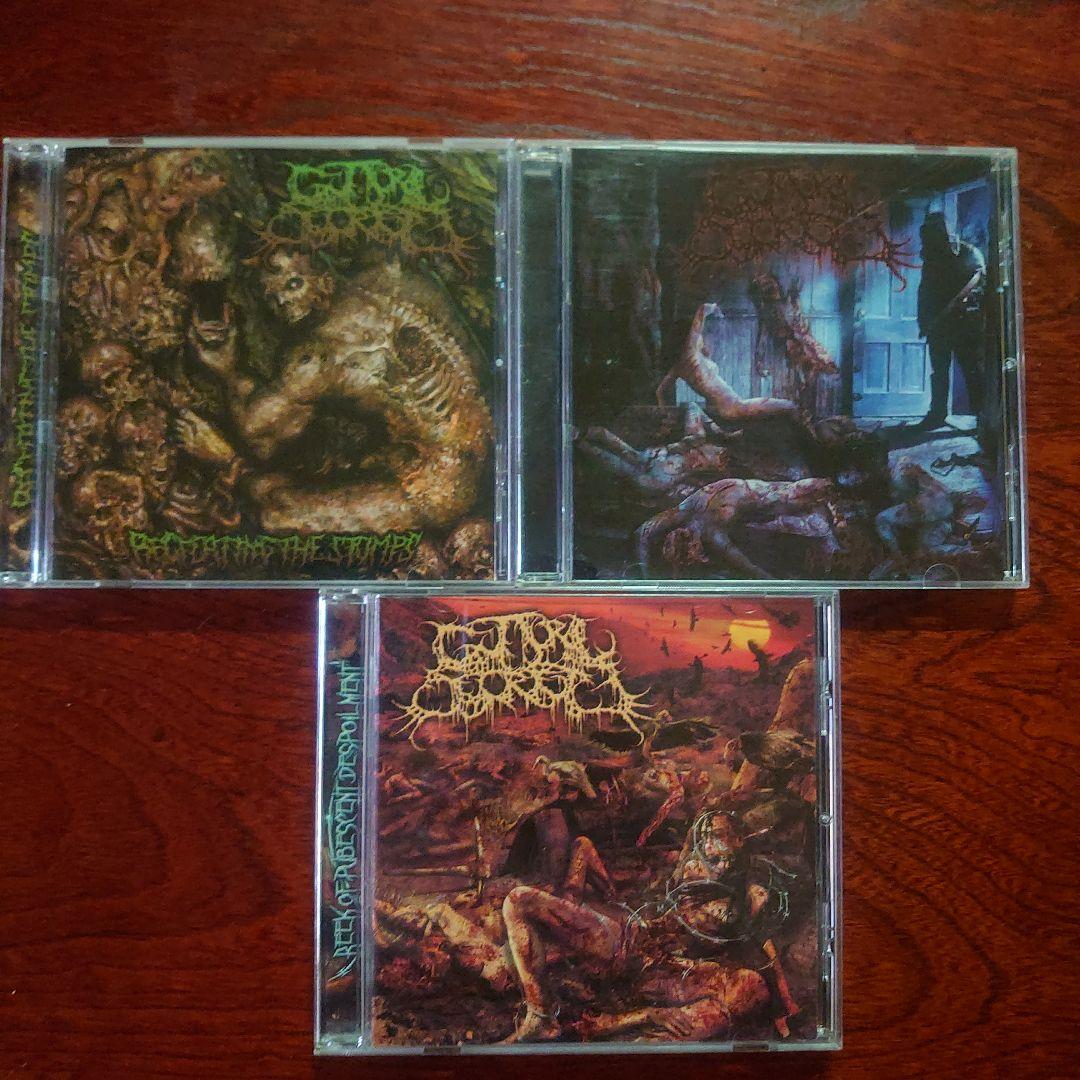 ブルデス Guttural Secrete アルバム3枚