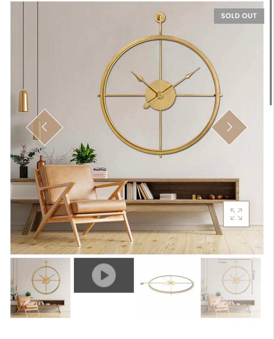 ゴールド　時計