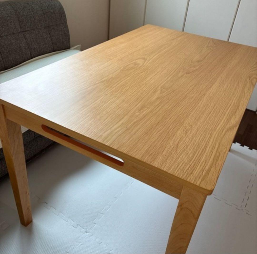 【美品】天然木ダイニングテーブル 120cm幅