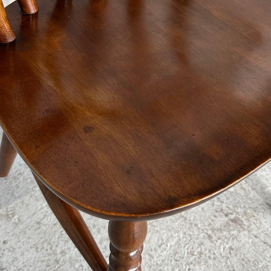 ★80s★ オールウッド 木製 スピンドル ウィンザーチェア ダイニングチェア