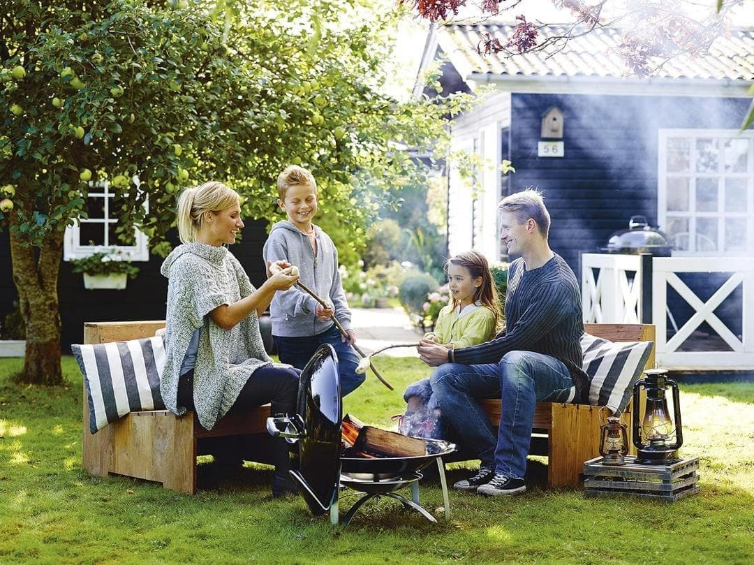 ウェーバー バーベキュー BBQ グリル ファイアープレイス 2750