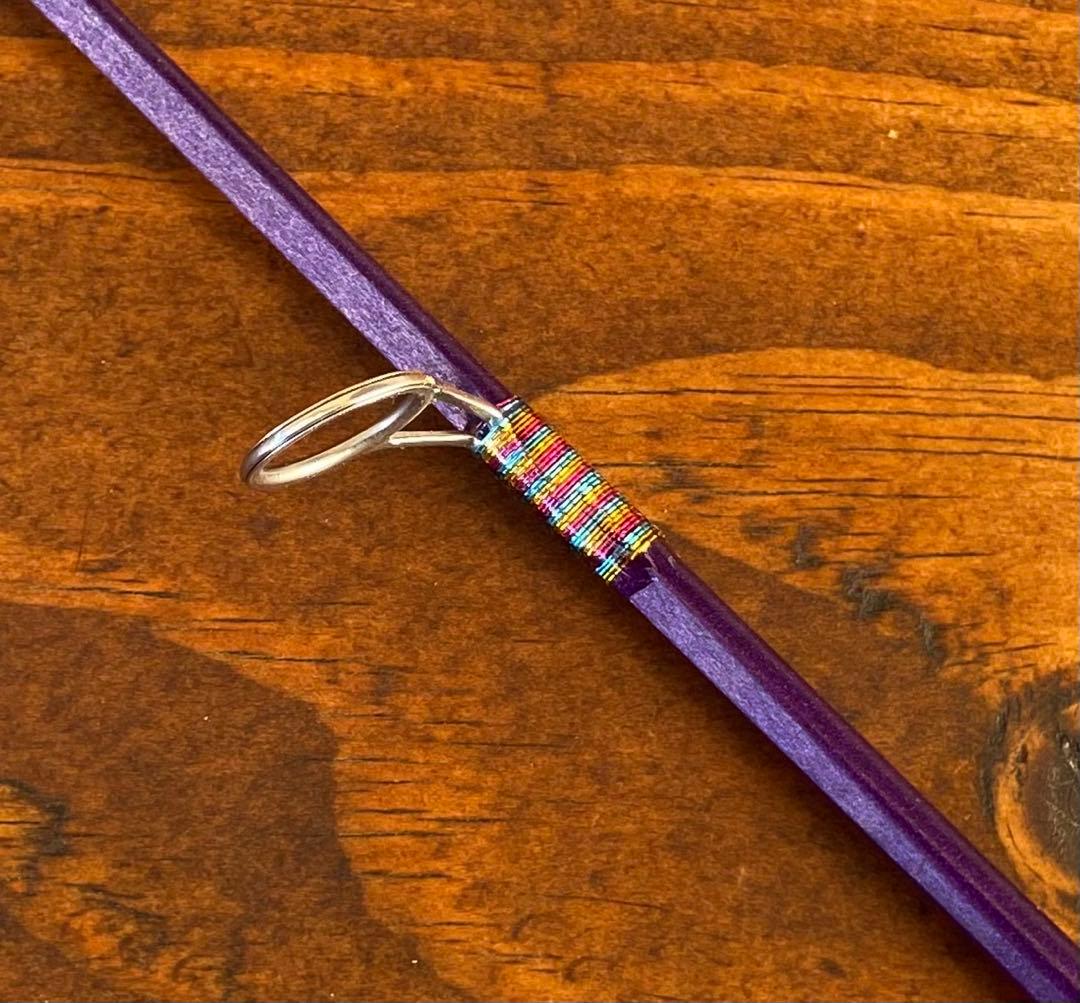 穴釣りセット　アイスフィッシング　穴釣りロッド　天然木グリップ　　タイコリール