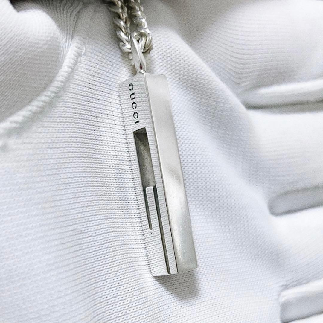GUCCI グッチ 喜平カットアウトGバーネックレス 美品