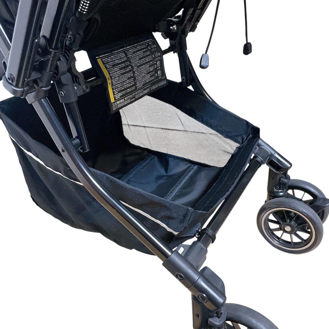 コンビ　メチャカルハンディ　オート4キャス plus ベネチアンブラック　HF