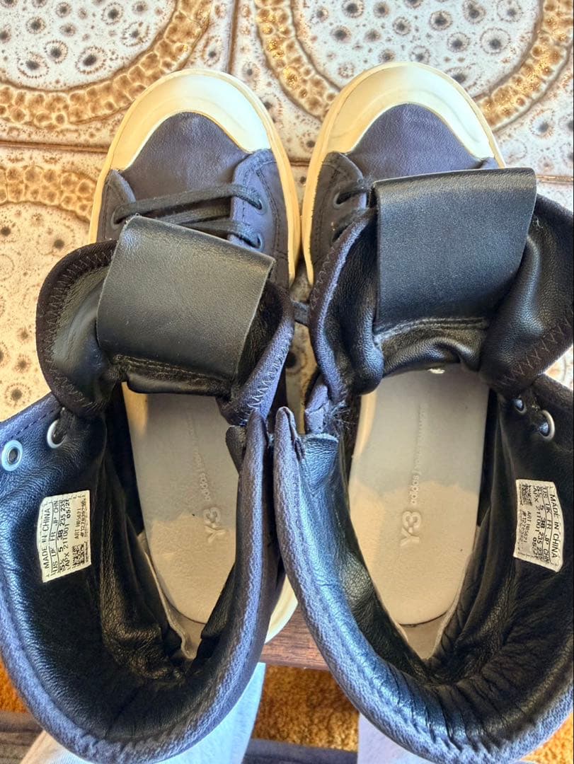 【訳あり】Y-3 AJATU COURT HIGH ハイカットスニーカー 37