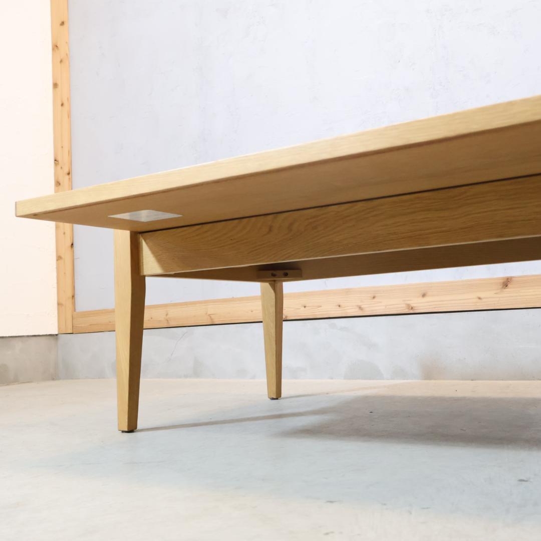 ACTUS アクタス アルケミー オーク材 エクステンションリビングテーブル