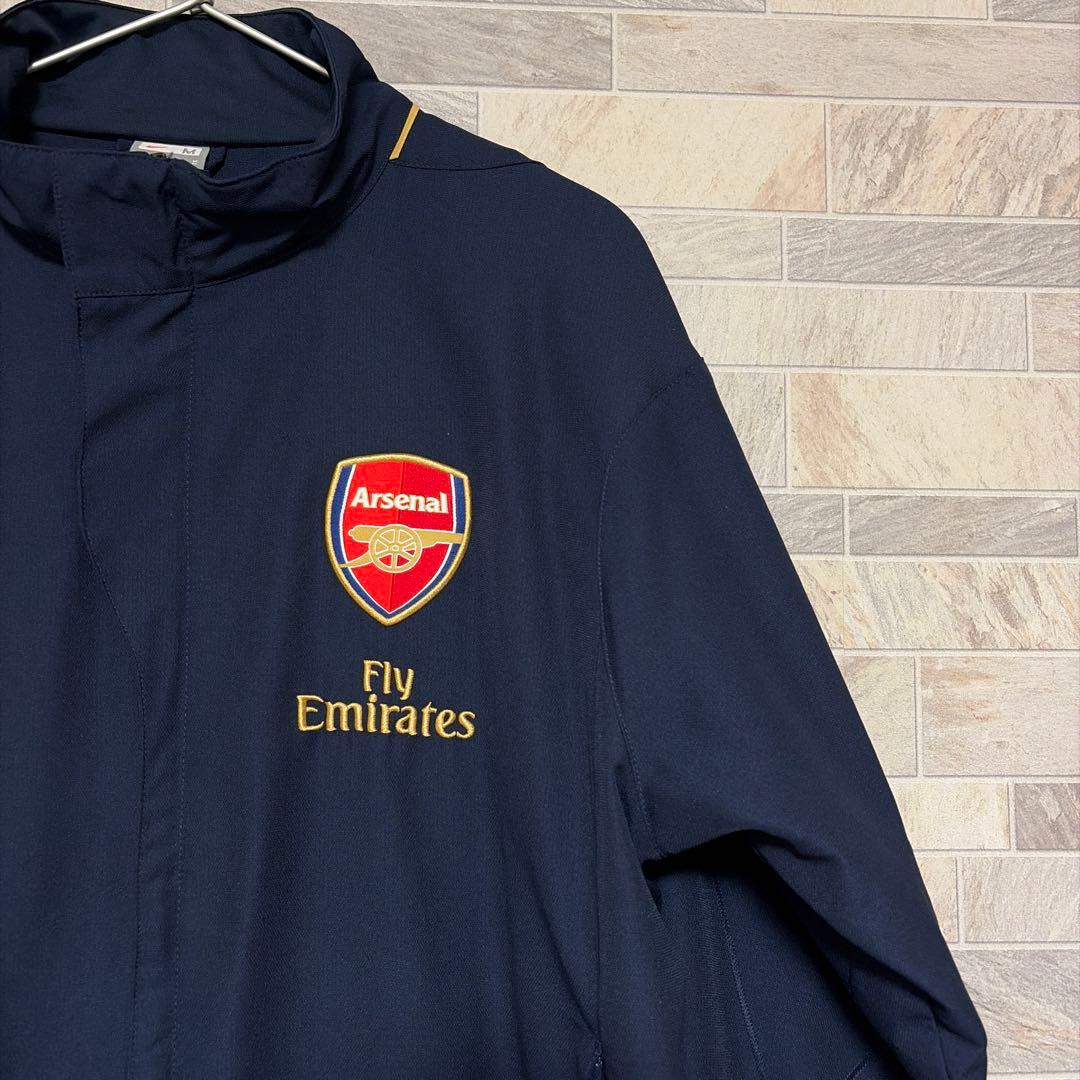 00s NIKE アーセナル トラックジャケット ジャージ メッシュ L 希少