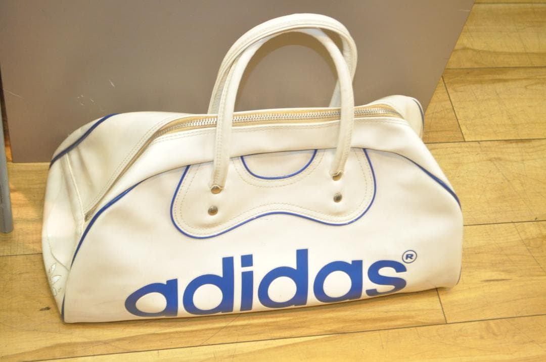 adidas アディダス 80S エナメルボストンバッグ ヴィンテージ