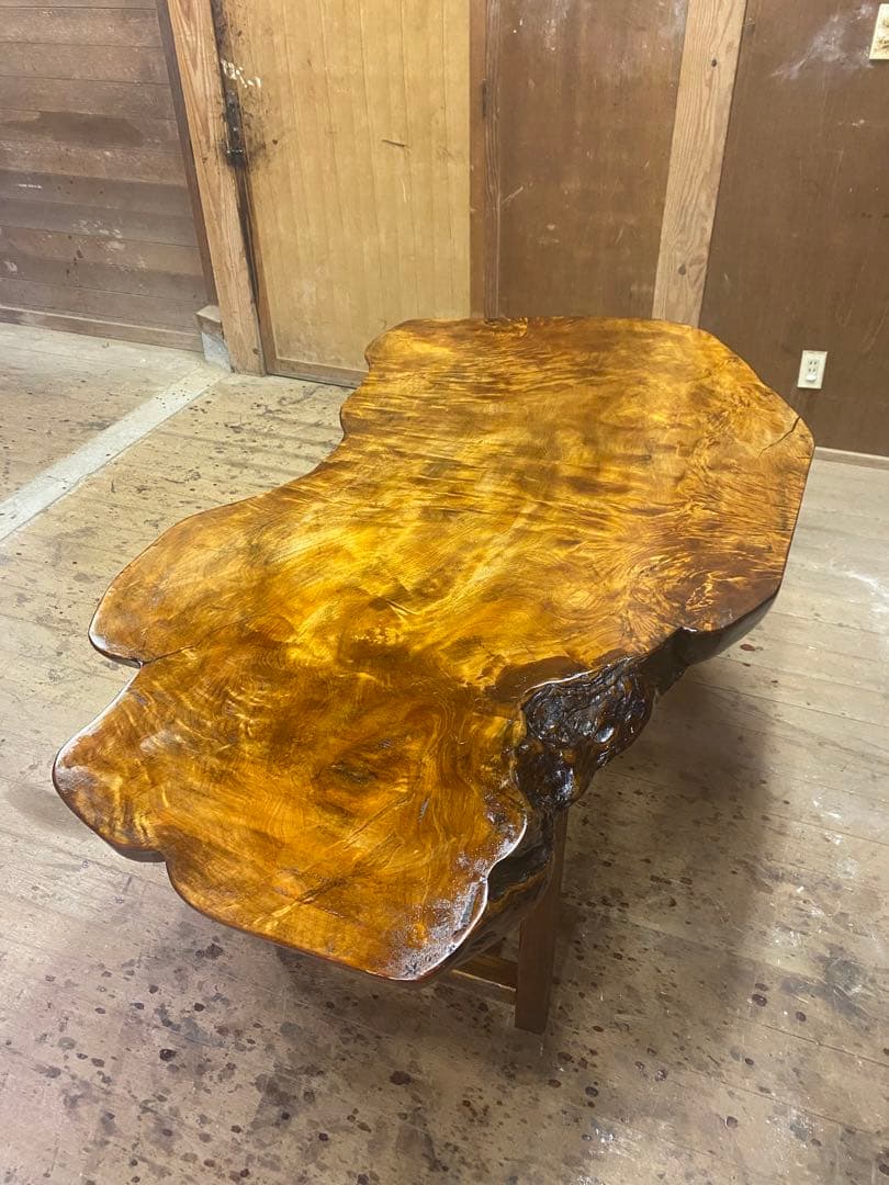 栃の木　天板　テーブル板　棚板　木材　DIY　天然木　一枚板　013