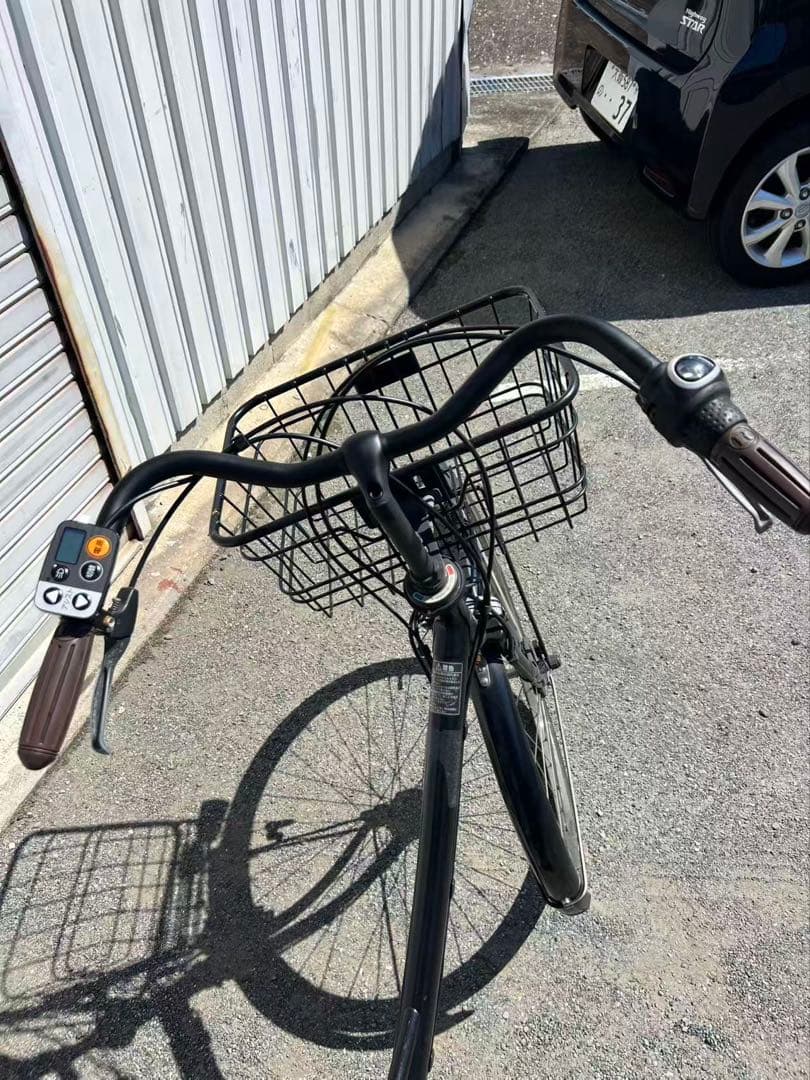 379 パナソニック 電動アシスト自転車 26インチ　8AH 充電器付き