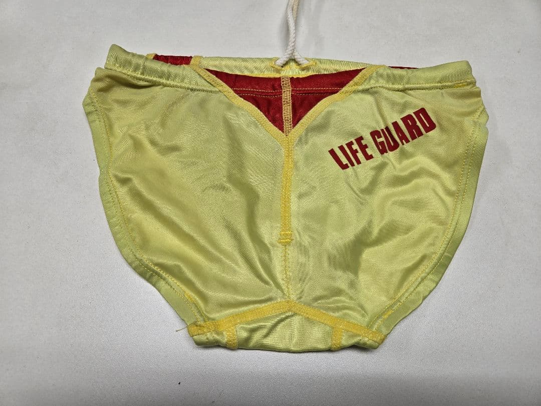 Speedo 競泳水着 JASPO　SSサイズ イエロー・レッド　ライフガード