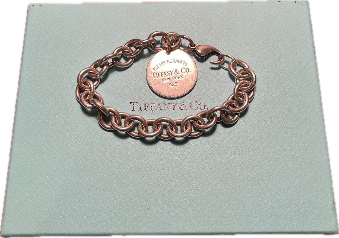 ティファニー リターントゥ ブレスレット シルバー925 ラウンドタグ