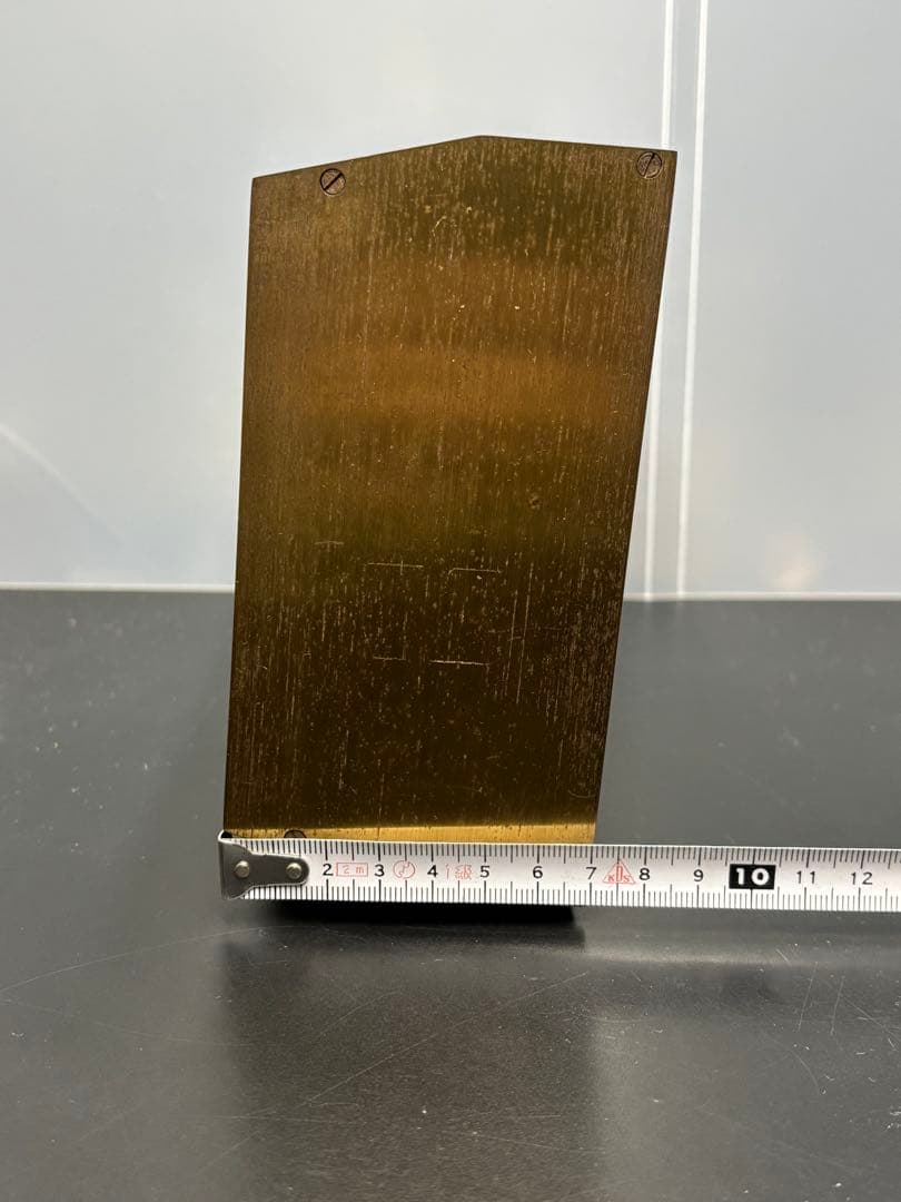 【稼働品】キンツレ KIENZLE ヴィンテージ置き時計 オートマチック ドイツ