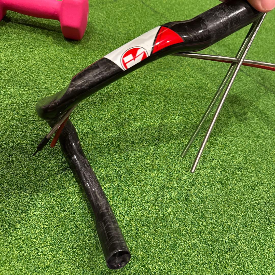 vision metron 4d カーボンハンドル 幅400mm